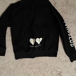 Yungblud Black Hearts hoodie